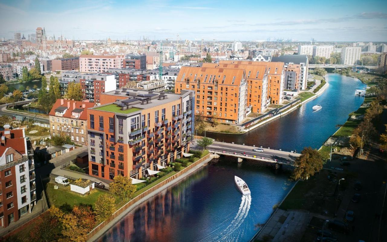 Dwie Motlawy Apartments Old Town 格但斯克 外观 照片