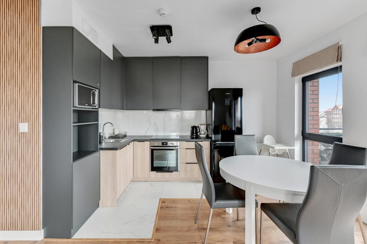 Dwie Motlawy Apartments Old Town 格但斯克 外观 照片