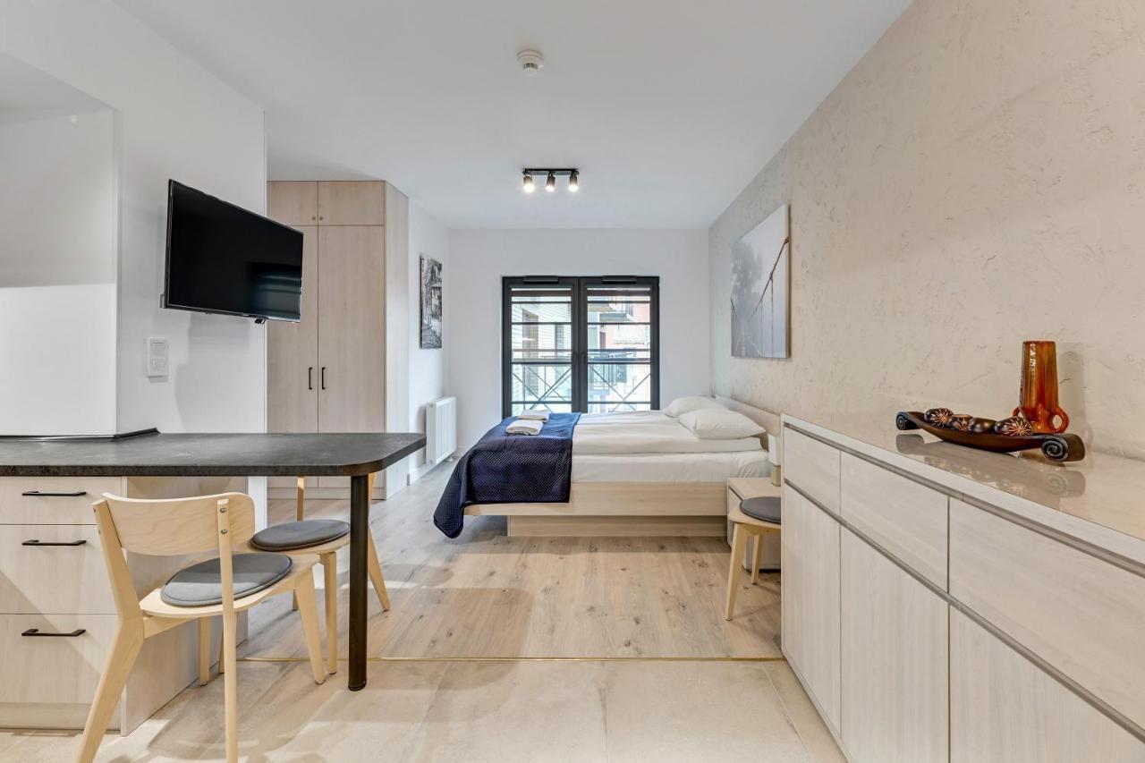 Dwie Motlawy Apartments Old Town 格但斯克 外观 照片