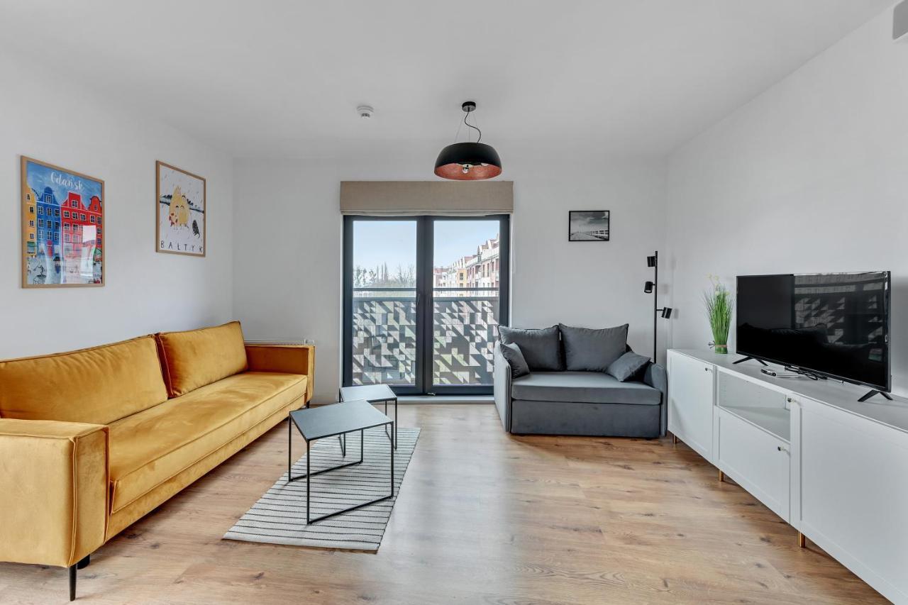 Dwie Motlawy Apartments Old Town 格但斯克 外观 照片
